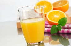 Uống nước cam mỗi ngày đẹp da không