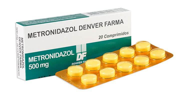 Bệnh kiết lỵ uống thuốc Metronidazol