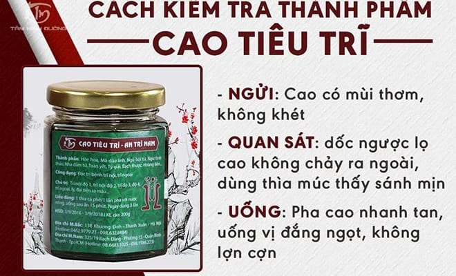 Cao tiêu trĩ An Trĩ Nam