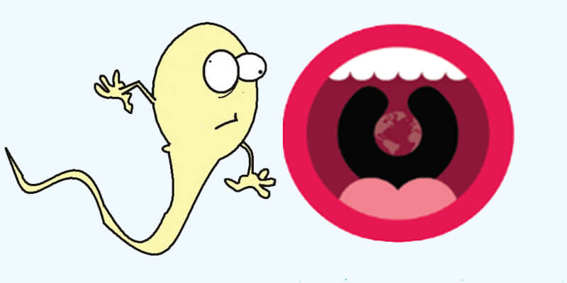 Tinh trùng sống được bao lâu trong miệng?