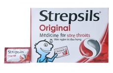 Công dụng của kẹo ngậm đau họng Strepsil