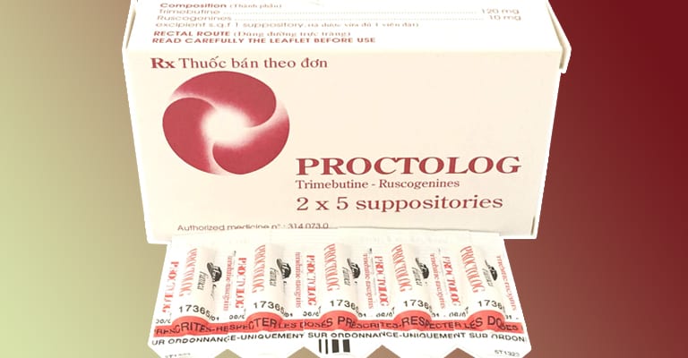 Thông tin về thuốc trĩ Proctolog