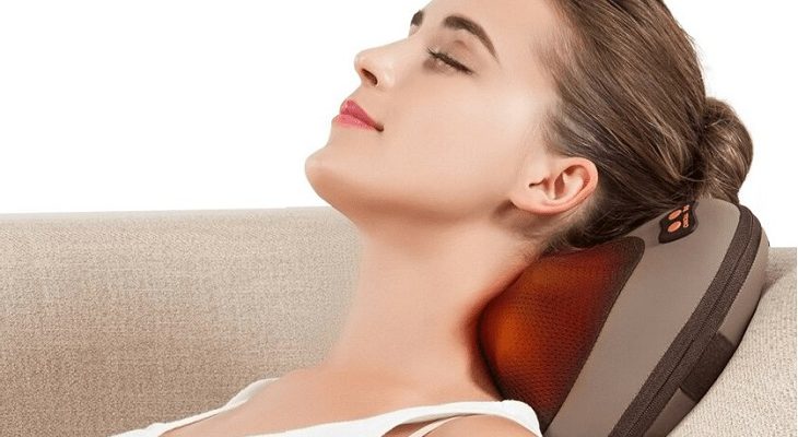 Cách sử dụng máy massage cổ vai gáy dạng gối